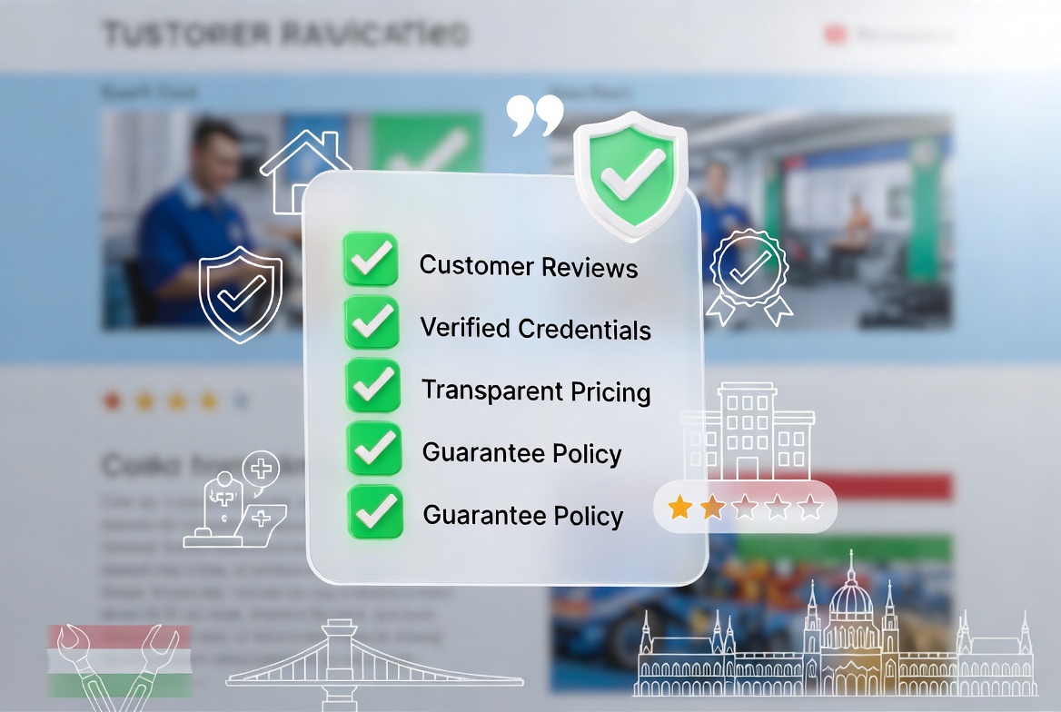 Ügyfélbizalom checklist szolgáltató vállalkozásoknak: Tanulságok 15 magyar domainből